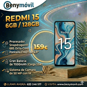 Xiaomi Redmi 15 6GB 128GB 4G
