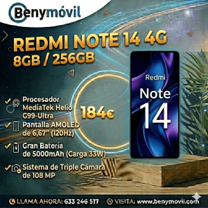 Xiaomi Redmi Note 14  8GB+256GB 4G