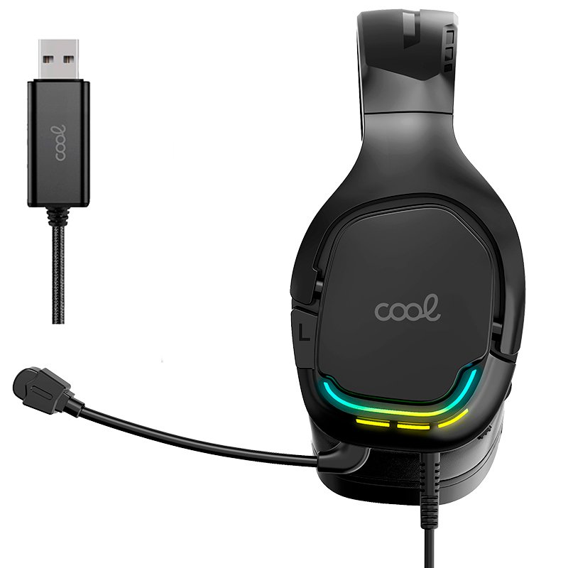 Auriculares Cool Tuned 7.1 usb gaming headset - Imagen 3