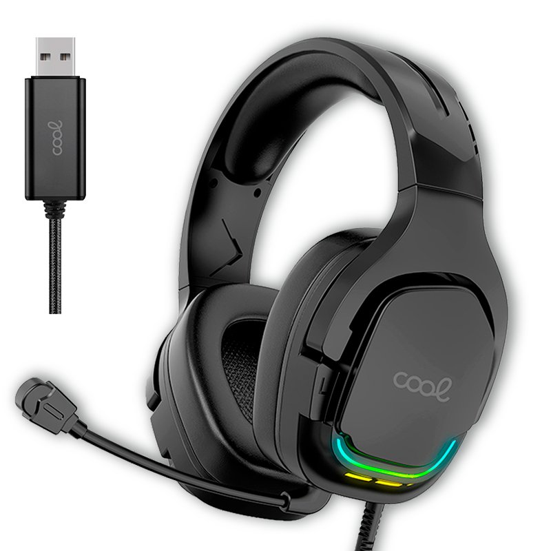 Auriculares Cool Tuned 7.1 usb gaming headset - Imagen 2