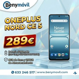 Oneplus Nord CE 5 8GB/256GB 5G
